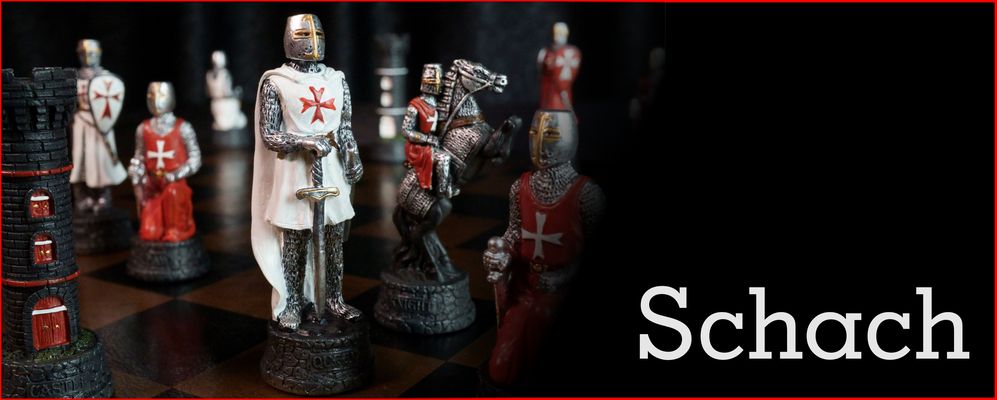 Historische Schachfiguren Schachbretter Ritter Fantasy Piraten